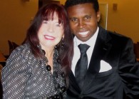 Mike “Pinball” Clemons with Marlene Giuliano